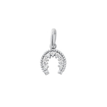 Gigi Clozeau - Pendentif Fer à cheval, diamants, or blanc