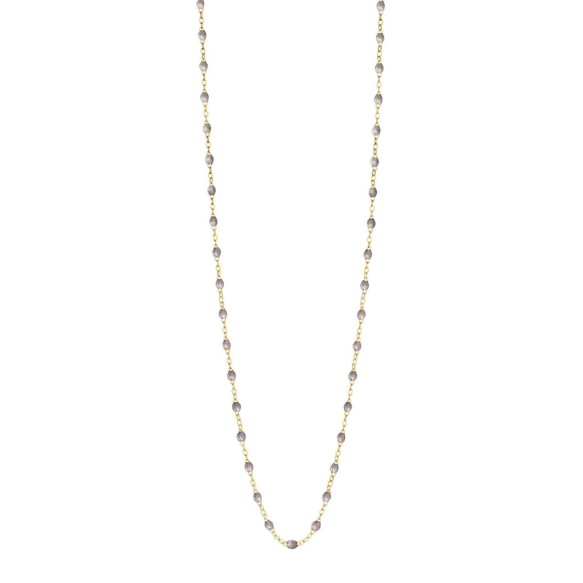 Gigi Clozeau - Sautoir argent Classique Gigi, or jaune, 60 cm