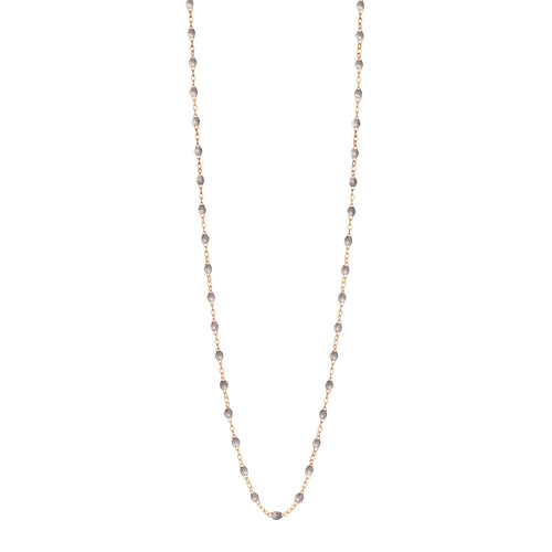 Gigi Clozeau - Sautoir argent Classique Gigi, or rose, 86 cm