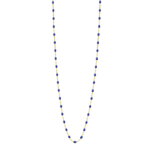 Gigi Clozeau - Sautoir bleuet Classique Gigi, or jaune, 60 cm