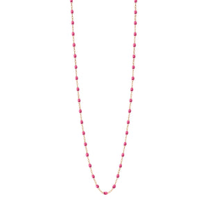 Gigi Clozeau - Sautoir bonbon Classique Gigi, or rose, 60 cm