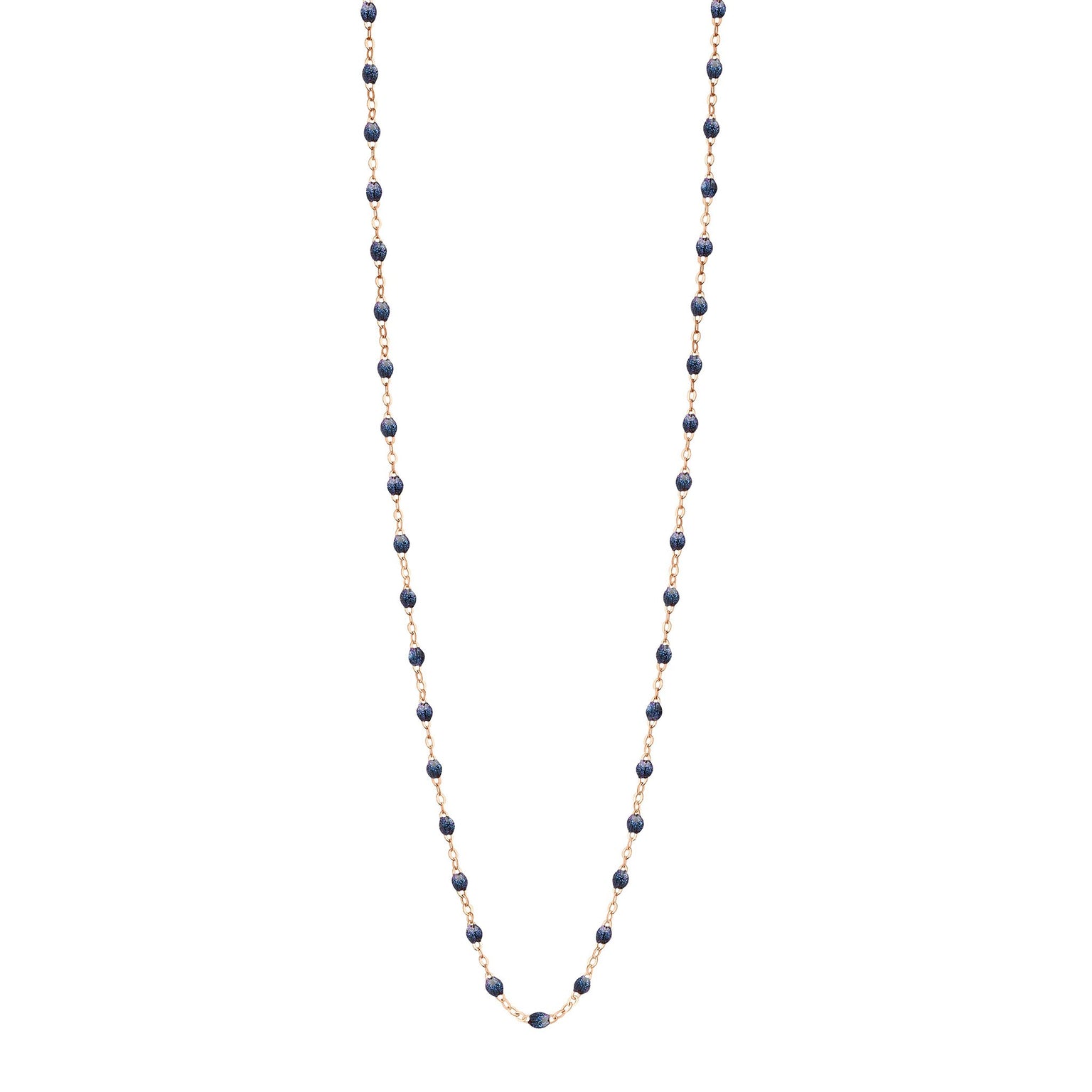 Gigi Clozeau - Sautoir nuit Classique Gigi, or rose, 60 cm