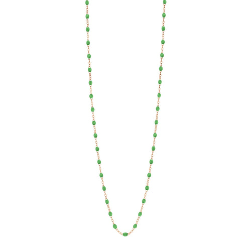 Gigi Clozeau - Sautoir prairie Classique Gigi, or rose, 86 cm