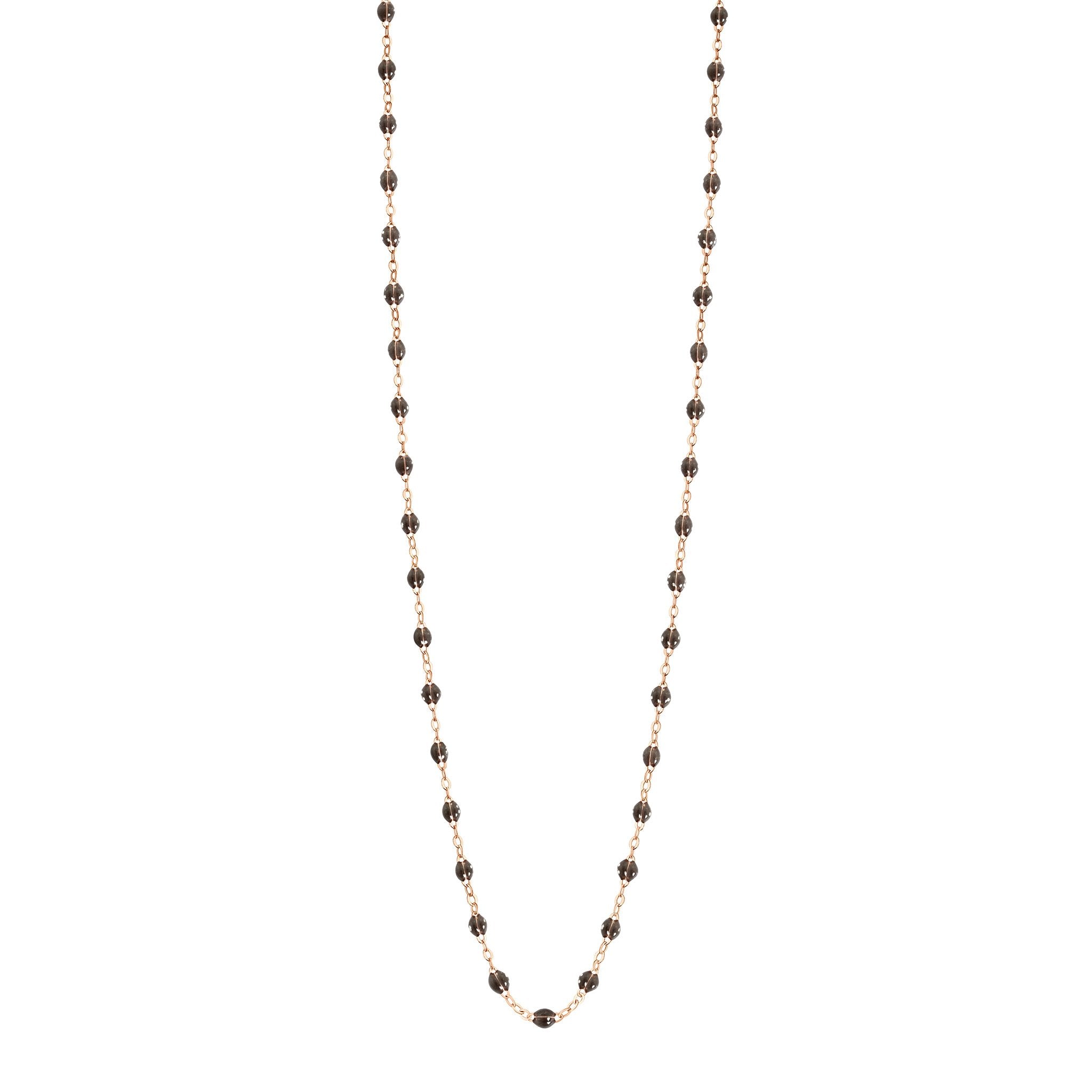 Gigi Clozeau - Sautoir quartz Classique Gigi, or rose, 86 cm