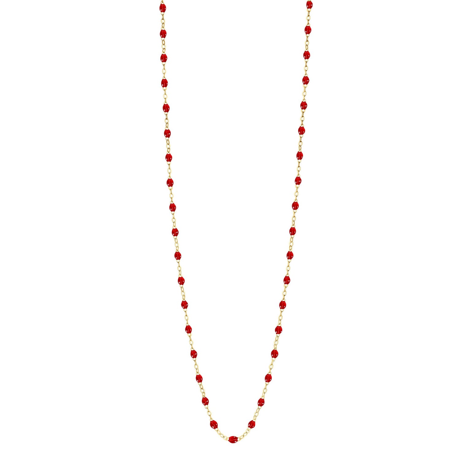 Gigi Clozeau - Sautoir rubis Classique Gigi, or jaune, 86 cm