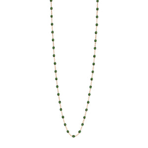 Gigi Clozeau - Sautoir scarabée Classique Gigi, or rose, 86 cm