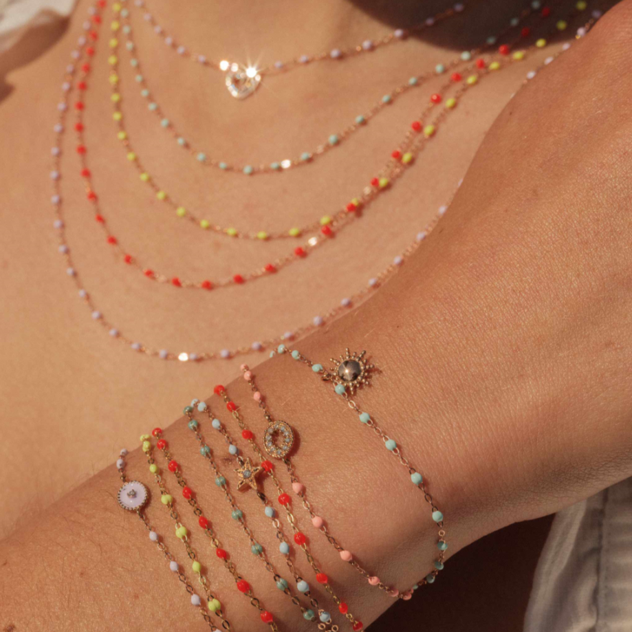 Gigi Clozeau - Bracelet glacier Classique Gigi, or jaune, 19 cm